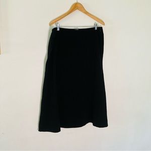 George 18 black stretch skirt polyester